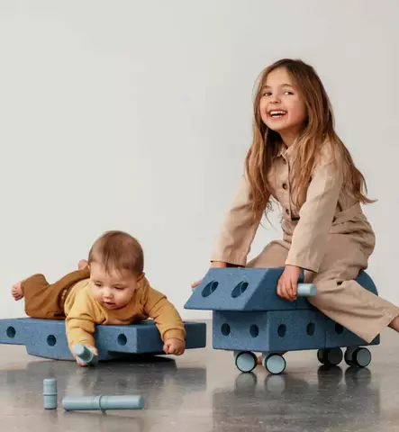 Modu Explorer set lasten rakentelusetti Deep Blue wauva - Kotileikit ja mielikuvitusleikit - 286093 - 1