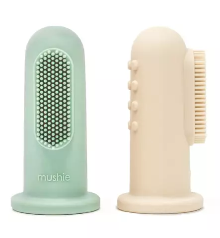 mushie sormihammasharja vauvalle 2 kpl cambridge blue wauva - Vauvan hygienia ja terveys - 2550253 - 2