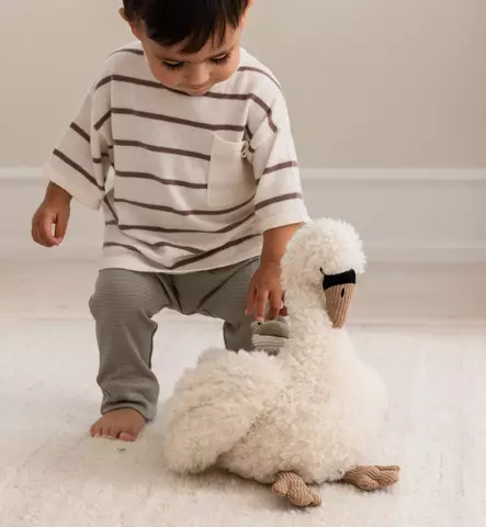 Sebra Pehmolelu/Aktiviteettilelu, Joutsen wauva - Pehmolelut ja helistimet - 301130013 - 1