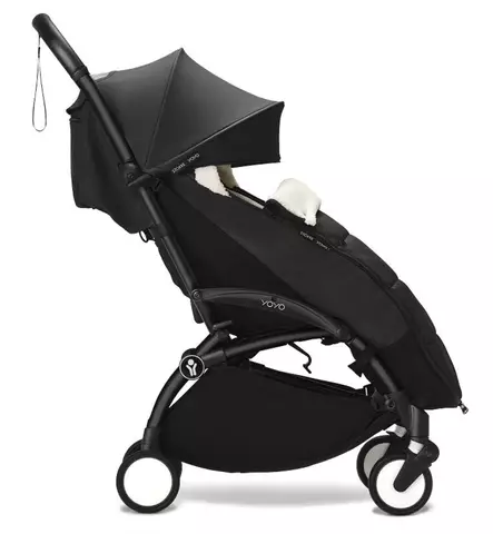Stokke Yoyo3 lämpöpussi matkarattaaseen black wauva - Lämpöpussit ja jalkapeitteet - 646603 - 1