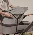 Naturkind Sunshade Aurinkolippa Vaunukoppaan Ratasistuimeen Wauva - Vaunuverhot ja aurinkovarjot rattaisiin - 97053 - 2