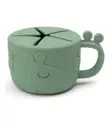 Done_by_Deer_peekaboo_ev=C3=A4skippo_silikoninen_rasia_snack_cup_green=
_vihre=C3=A4_wauva - Lasten eväsrasiat - 1929433 - 1