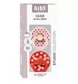 Bibs Studio Colour Luonnonkumitutti 2-pack polka dots wauva - Tutit ja tuttinauhat - 12034103 - 11