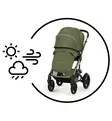 Cybex Talos S Lux Lastenvaunut chocolate brown wauva - Yhdistelmävaunut - 526001743 - 48