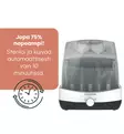 Baby Brezza Superfast Sterilizer Dryer Sterilointilaite ja kuivain wauva - Rintapumput ja tarvikkeet - BRZ0083 - 3