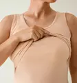 Boob_Nursing_Tank_Top_Toppi_Imetystoppi_Mom_Beige_Wauva_Tampere_Helsinki -  -  - 1