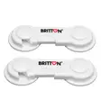 Britton Itseliimautuva kaappilukko 2-pack wauva - Laatikkolukot ja kulmasuojat - B1803 - 1