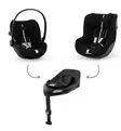 Cybex Cloud G3 i-Size turvakaukalo vauvalle plus moon black wauva - ISOFIX turvakaukalot - 526001343 - 21