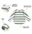 Done by Deer hihallinen ruokalappu stripes green wauva - Ruokalaput - 1353783 - 3