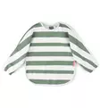 Done by Deer hihallinen ruokalappu stripes green wauva - Ruokalaput - 1353783 - 2