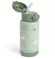Done by Deer Lasten termospullo pillillä, 340 ml playground green wauva - Lasten mukit, nokkamukit ja pillimukit - 1061133 - 2