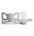 Frigg tutti Butterfly - Anatominen/silikoni, 2-pack wauva - Tutit ja tuttinauhat - 100493 - 3