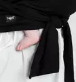 Najell_Wrap_esisidottu_kantoliina_charcoal_black_wauva - Kantoliinat - N318013_3 - 3