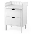 Sebra hoitopöytä lipasto laatikoilla classic white wauva - Hoitopöydät - 201330033 - 2
