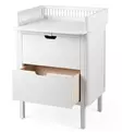 Sebra hoitopöytä lipasto laatikoilla classic white wauva - Hoitopöydät - 201330033 - 3