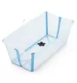 Stokke Flexi Bath Bundle Starttipaketti, Lasten kylpyamme + kylvetystuki ocean blue wauva - Vauvan kylvettäminen - 531513 - 3
