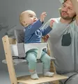 Stokke Tripp Trapp vauvasetti syöttötuoliin White Wauva - Syöttötuolien lisävarusteet - 650003 - 3