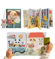Taf Toys My Home Ensikirja / Aktiviteettikirja wauva - Ensikirjat ja pehmokirjat - 306443 - 3