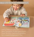 Taf Toys My Home Ensikirja / Aktiviteettikirja wauva - Ensikirjat ja pehmokirjat - 306443 - 4