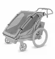 Thule Chariot Sport 2 urheilurattaat juoksukärry tuplaratas wauva - Urheilu- ja juoksurattaat - 10201033 - 4
