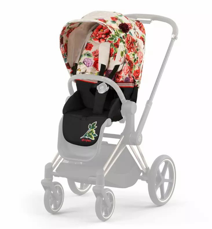 Cybex Priam ePriam istuinkankaat rattaaseen spring blossom light wauva=
- Rungot, vaunukopat ja istuinkankaat - 521002813 - 5