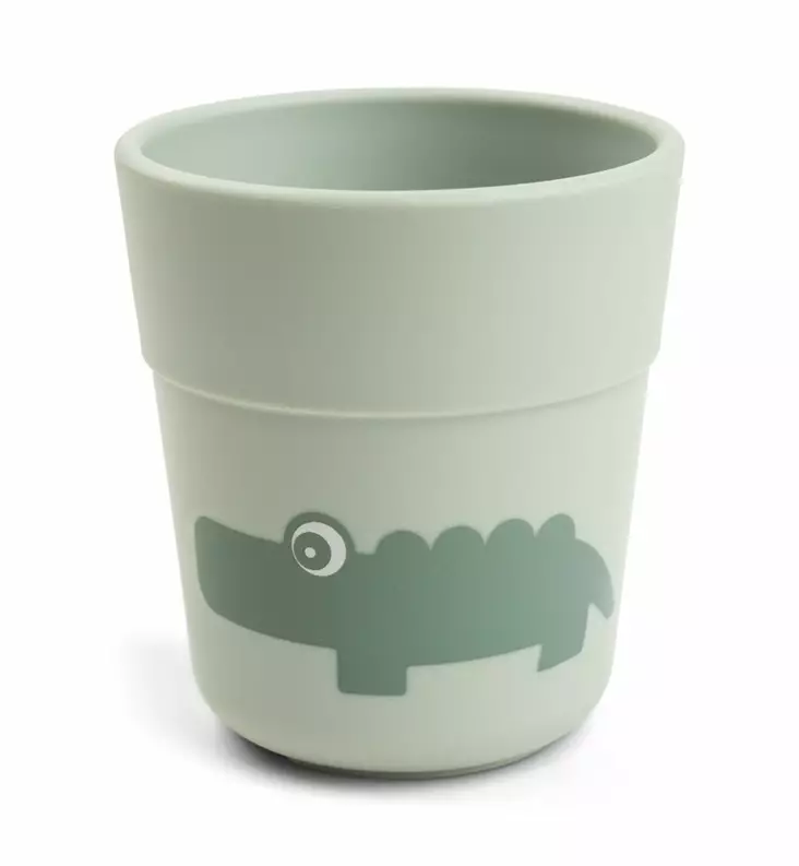 Done_by_Deer_foodie_mini_mug_lasten_juomamuki_Croco_Green_wauva - Lasten mukit, nokkamukit ja pillimukit - 1936593 - 1