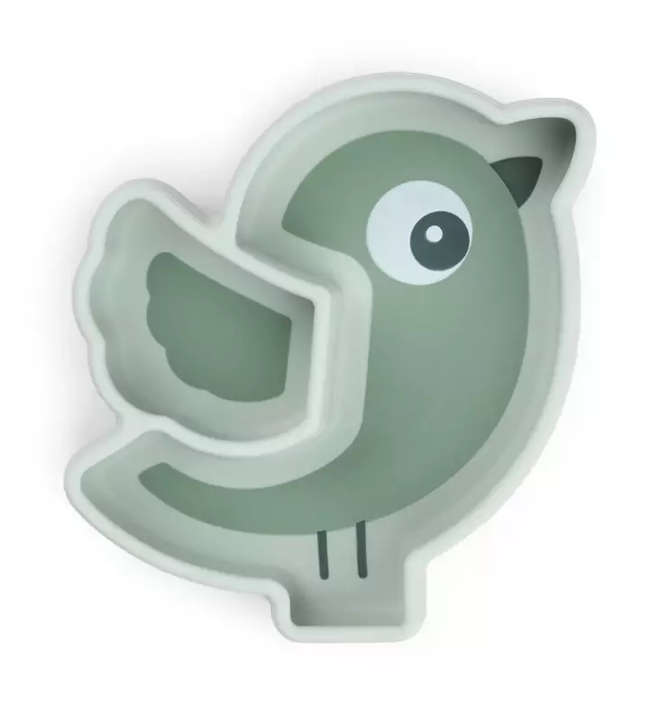 donebydeer_silikoninen_v=C3=A4lipalaastia_imukupilla_wauva - Lasten imukuppilautaset - 1749353 - 1