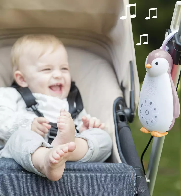 ZAZU Zoe The Penguin Yövalo/Soittolelu - Lasten valaisimet ja yövalot - ZA-ZOE-03 - 1