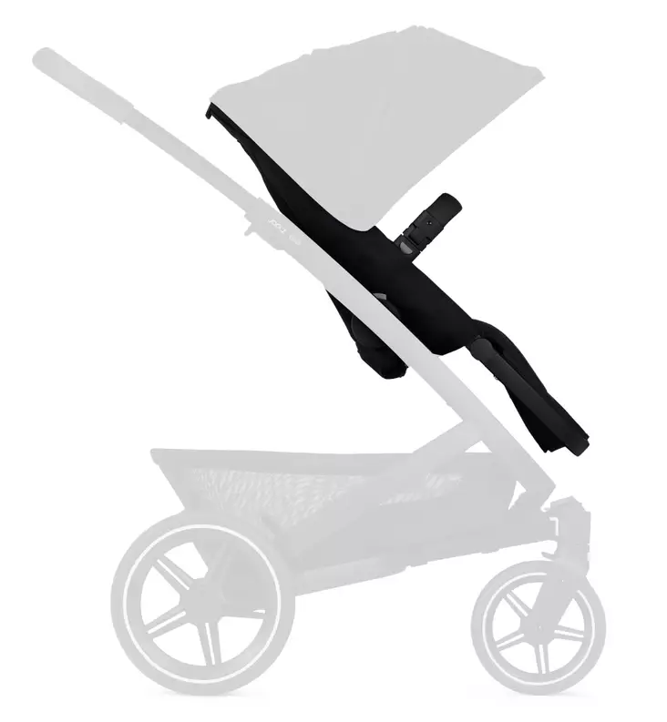 Joolz geo3 ratasistuin ilman kuomua space black wauva - Rungot, vaunukopat ja istuinkankaat - 071243 - 1