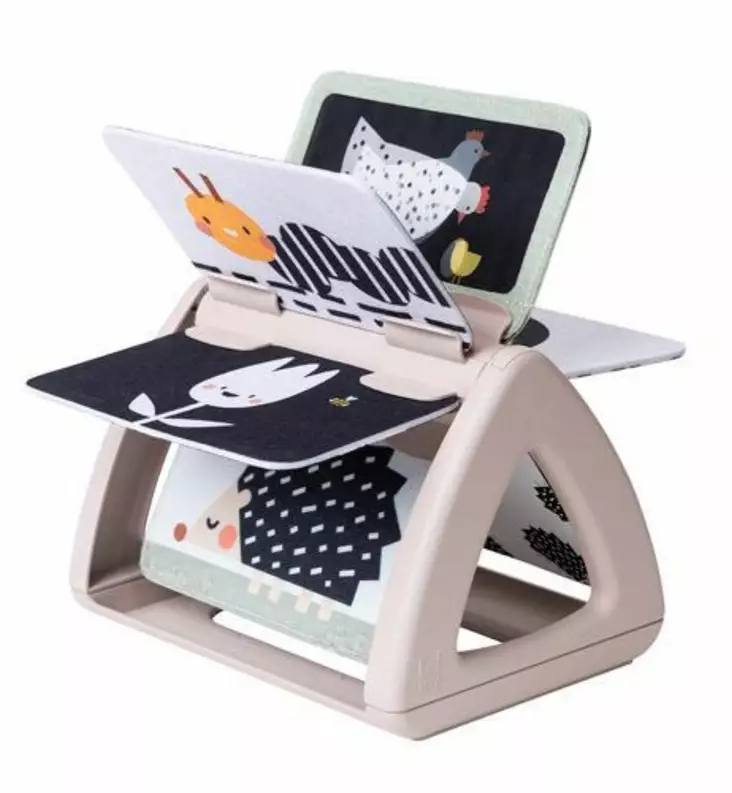 Taf Toys aktiviteettilelu kontrasti kirja wauva - Vaunu- ja aktiviteettilelut vauvoille - 282613 - 1