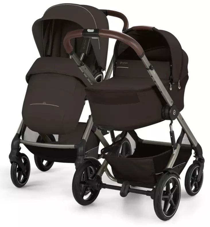 Cybex Talos S Lux Lastenvaunut chocolate brown wauva - Yhdistelmävaunut - 526001743 - 1