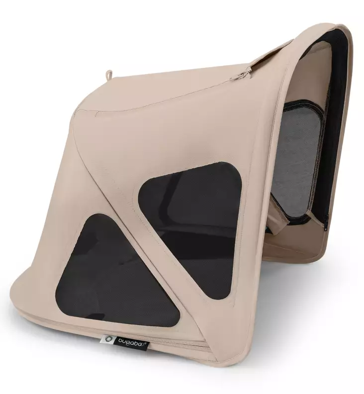 Bugaboo Fox5 Renew Breezy Kesäkuomu vaunuun ja rattaaseen desert taupe wauva - Vaunuverhot ja aurinkovarjot rattaisiin - 100221043 - 1