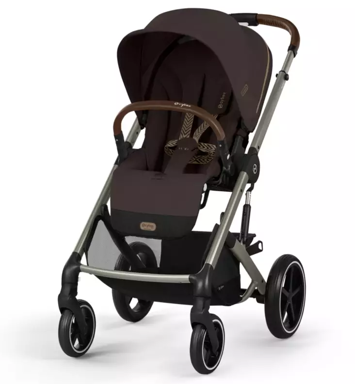 Cybex Balios S Lux Lastenrattaat chocolate brown wauva - Lastenrattaat - 525000113 - 1