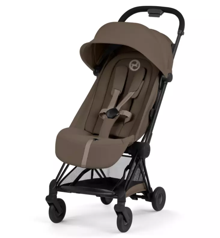 Cybex Coya Comfort Matkarattaat matt black coconut brown wauva - Matkarattaat - 526001503 - 1