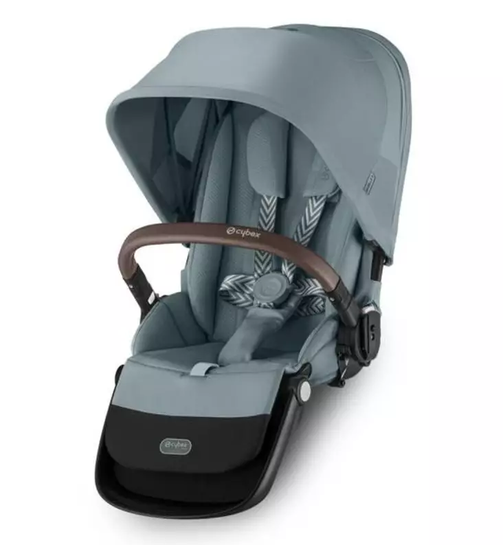 cybex_gazelle_sisaristuin_stormy_blue_wauva - Kaksos- ja sisarusrattaat - 524001313 - 1