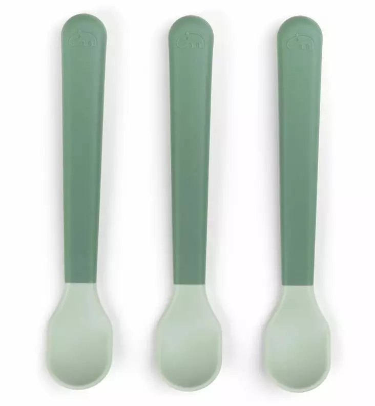 Done by Deer lasten ensilusikka foodie green wauva - Lasten ensilusikat ja aterimet - 1146513 - 1