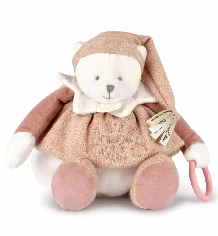 doudou, nalle pehmolelu, wauva - Pehmolelut ja helistimet - DC4333 - 1