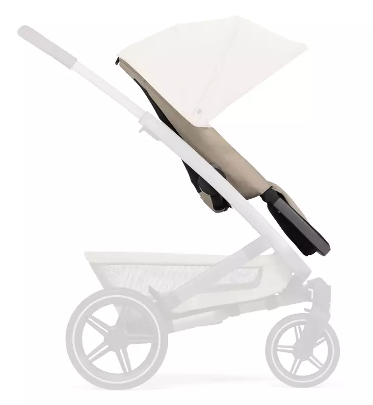 Joolz geo3 ratasistuin ilman kuomua sandy taupe wauva - Rungot, vaunukopat ja istuinkankaat - 071233 - 1