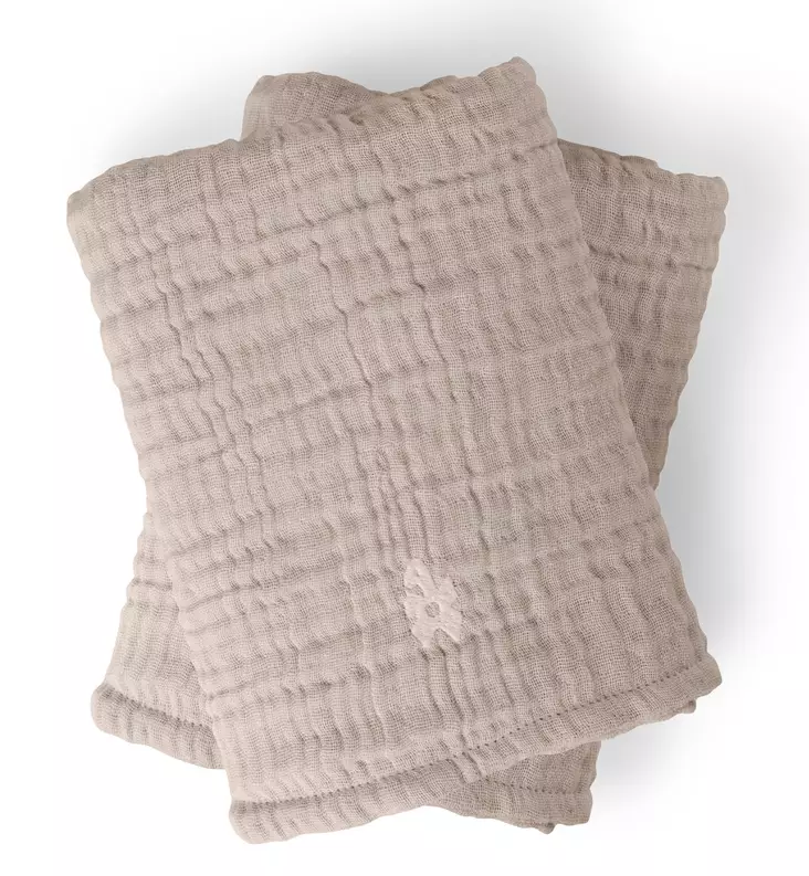 Sebra hoitoalustan päällinen beige wauva - Hoitoalustat - 101030013 - 1