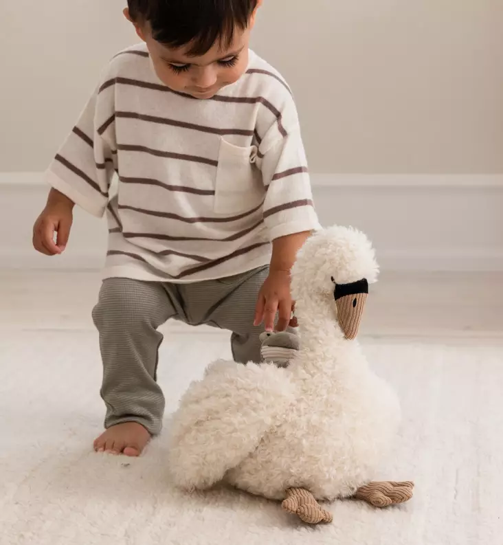 Sebra Pehmolelu/Aktiviteettilelu, Joutsen wauva - Pehmolelut ja helistimet - 301130013 - 1