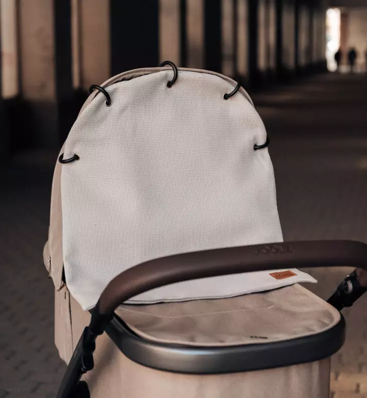 unavaate_mini_vohveli_vaunuverho_logolla_wauva - Vaunuverhot ja aurinkovarjot rattaisiin - 1193003 - 1