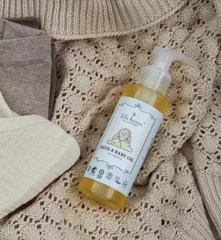 Lille Kanin Kylpyöljy / Vauvaöljy 100ml - Vauvan kylvettäminen - 77004 - 2