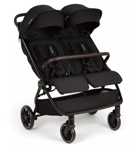 Nuna Trvl Dubl Tuplamatkarattaat caviar wauva - Matkarattaat - 290054 - 1