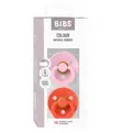Bibs Colour Tutti 2-pack Latex baby pink tango wauva - Tutit ja tuttinauhat - 110474 - 7