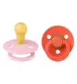 Bibs Colour Tutti 2-pack Latex baby pink tango wauva - Tutit ja tuttinauhat - 110474 - 3