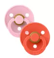 Bibs Colour Tutti 2-pack Latex baby pink tango wauva - Tutit ja tuttinauhat - 110474 - 2