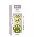 Bibs Colour Studio Tutti 2-pack Latex polka dot luna wasabi wauva - Tutit ja tuttinauhat - 11041104 - 6