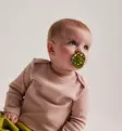 Bibs Colour Studio Tutti 2-pack Latex polka dot luna wasabi wauva - Tutit ja tuttinauhat - 12041104 - 1