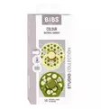 Bibs Colour Studio Tutti 2-pack Latex polka dot luna wasabi wauva - Tutit ja tuttinauhat - 12041104 - 6