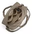 Done by Deer tikattu hoitolaukku taupe tumma beige wauva - Hoitolaukut ja organizerit - 7063604 - 4